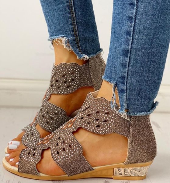 2021 new summer ladies fashion women wee hollow zipper non-slip sandals open toe roma beach outdoor casual shoes tvio, Black
2021 new summer ladies fashion women wee hollow zipper non-slip sandals open toe roma beach outdoor casual shoes tvio, Black