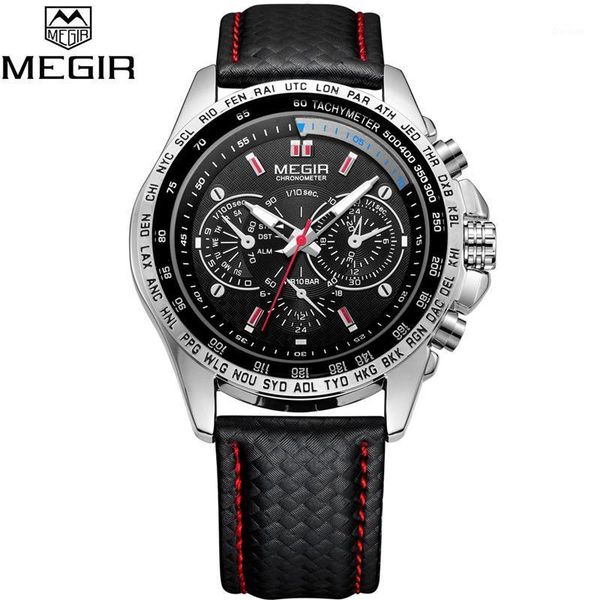 wristwatches fashion megir mens watches male clocks military army man sport clock leather strap business quartz men wrist watch, Slivery;brown
wristwatches fashion megir mens watches male clocks military army man sport clock leather strap business quartz men wrist watch, Slivery;brown