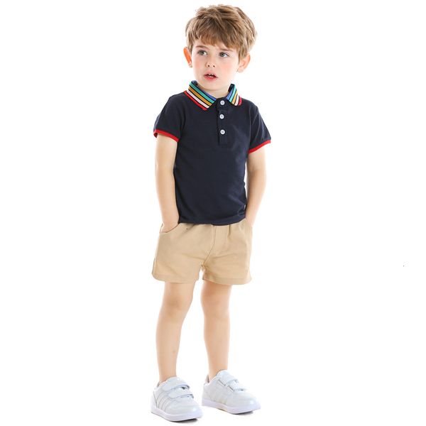 summer children's clothing children's clothing polo t-shirt short sleeve shorts two piece boys' suit, Blue
summer children's clothing children's clothing polo t-shirt short sleeve shorts two piece boys' suit, Blue