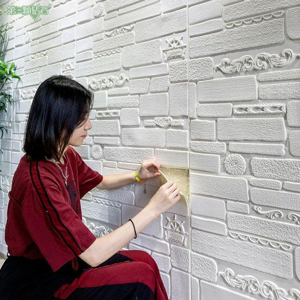 wallpapers self adhesive foam brick 3d stereoscopic wall sticker bedroom decoration tv background wallpaper sound insulation waterproof and
wallpapers self adhesive foam brick 3d stereoscopic wall sticker bedroom decoration tv background wallpaper sound insulation waterproof and