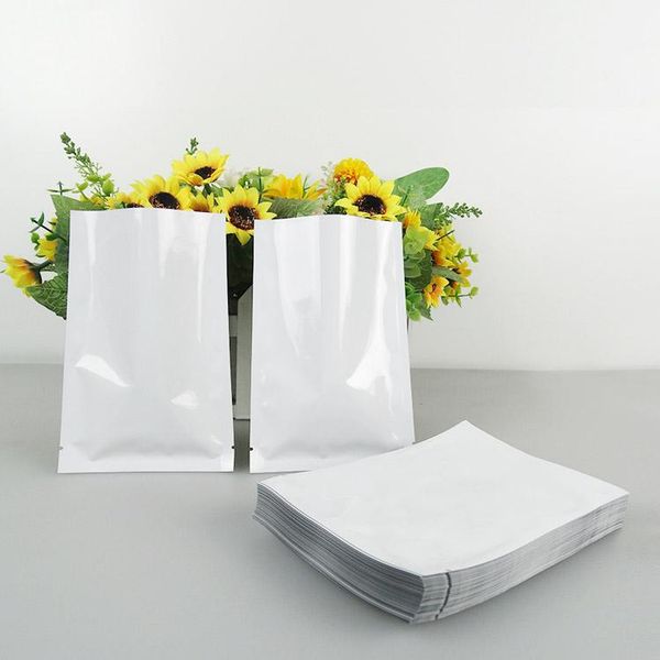 storage bags heat seal flat pocket white mylar foil open packaging food aluminum vacuum pouch 100pcs/lot
storage bags heat seal flat pocket white mylar foil open packaging food aluminum vacuum pouch 100pcs/lot