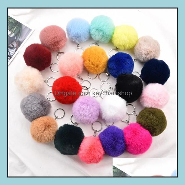 keychains fashion aessories imitate rabbit fur ball keychain pom car key holder handbag ring 3.15 inch bags keyfob bag drop delivery 2021 bs, Silver
keychains fashion aessories imitate rabbit fur ball keychain pom car key holder handbag ring 3.15 inch bags keyfob bag drop delivery 2021 bs, Silver