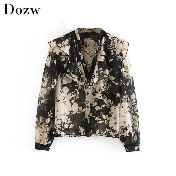 women's blouses & shirts fashion v neck floral print blouse women ruffles decorate long sleeve stylish shirt female plus size ladies b, White
women's blouses & shirts fashion v neck floral print blouse women ruffles decorate long sleeve stylish shirt female plus size ladies b, White