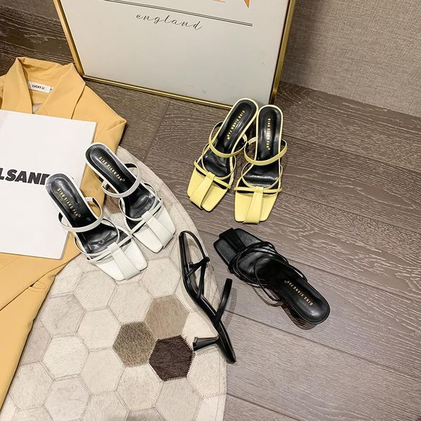 shoes thin heels heeled mules woman's slippers square toe slides fashion rubber flip flops high 2021 block summer soft luxury, Black
shoes thin heels heeled mules woman's slippers square toe slides fashion rubber flip flops high 2021 block summer soft luxury, Black