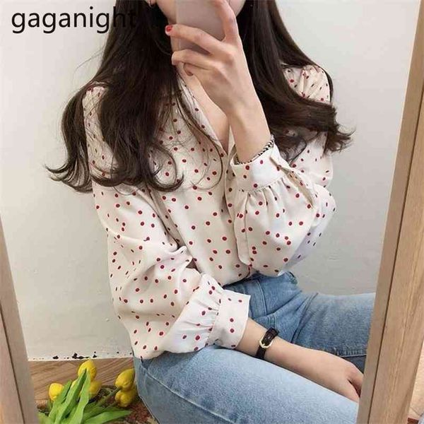 women spring autumn chiffon blouses shirts ladies long sleeve notched polka dot print vintage blusas femmale 210601, White
women spring autumn chiffon blouses shirts ladies long sleeve notched polka dot print vintage blusas femmale 210601, White