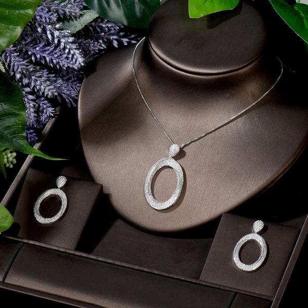 earrings & necklace hibride small women wedding jewelry sets big circle pendant earring india dubai bridal party n-1688, Silver
earrings & necklace hibride small women wedding jewelry sets big circle pendant earring india dubai bridal party n-1688, Silver