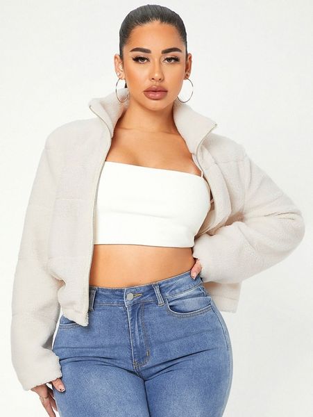 sxy zip up teddy jacket e7m4#, Black;brown
sxy zip up teddy jacket e7m4#, Black;brown