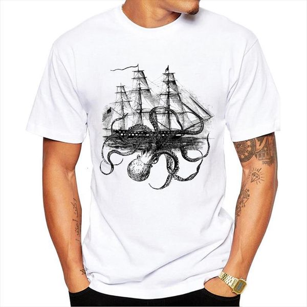 hipster fashion octoship design funny men ocs ship printed tshirts short sleeve tee, White;black
hipster fashion octoship design funny men ocs ship printed tshirts short sleeve tee, White;black