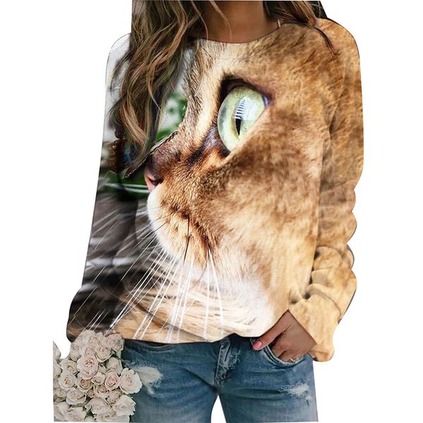 elegant style female fashion 3d printing short slim t-shirt autumn long sleeve round neck basic casual, White
elegant style female fashion 3d printing short slim t-shirt autumn long sleeve round neck basic casual, White