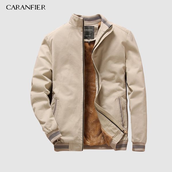 caranfier autumn mens bomber jackets casual male outwear fleece thick warm windbreaker jacket military baseball coats clothing 201009, Black;brown
caranfier autumn mens bomber jackets casual male outwear fleece thick warm windbreaker jacket military baseball coats clothing 201009, Black;brown