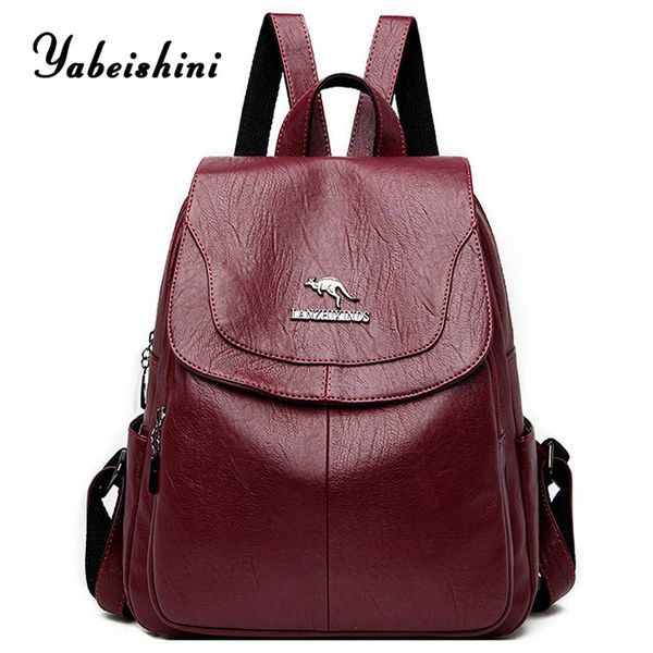 bagpack women leather backpack designer shoulder bags for women backpack school bags for teenage girls mochila feminina 210303
bagpack women leather backpack designer shoulder bags for women backpack school bags for teenage girls mochila feminina 210303