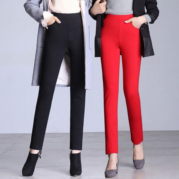 women's pants & capris autumn high waist feet pencil mom casual trousers middle-aged elastic slim, Black;white
women's pants & capris autumn high waist feet pencil mom casual trousers middle-aged elastic slim, Black;white