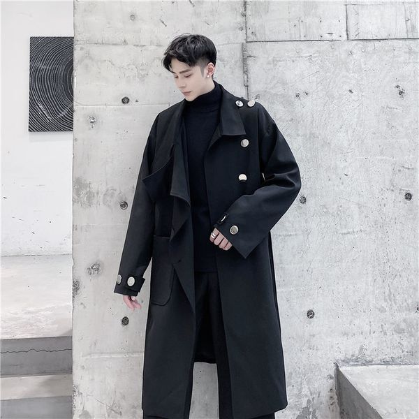 2021 autumn winter trench fashion casual black long men's jackets streetwear windbreaker mens oversize coat -xl tcb2, Tan;black
2021 autumn winter trench fashion casual black long men's jackets streetwear windbreaker mens oversize coat -xl tcb2, Tan;black