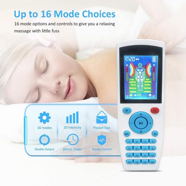 electric massagers 4 output tens unit electronic pulsehealth care body massage ems low frequency nerve muscle physiotherapy device
electric massagers 4 output tens unit electronic pulsehealth care body massage ems low frequency nerve muscle physiotherapy device