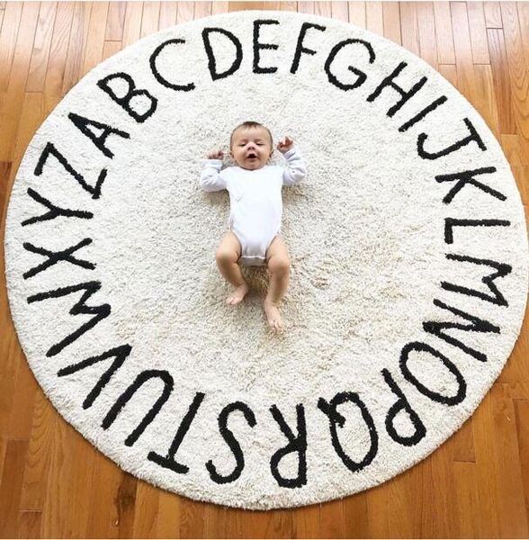 carpets 26 letters baby play carpet 150cm large size kids infant round cotton crawling floor rug game mat pad children room decoration
carpets 26 letters baby play carpet 150cm large size kids infant round cotton crawling floor rug game mat pad children room decoration