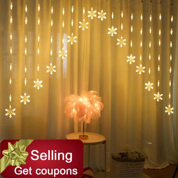 colorful snowflake curtain led fairy string lights garland christmas decoration for holiday lighting wedding party decorative
colorful snowflake curtain led fairy string lights garland christmas decoration for holiday lighting wedding party decorative