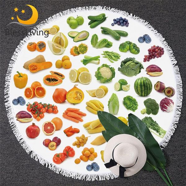 towel blessliving fruits beach vegetables letters microfiber round 3d printed tapestry rainbow colors picnic mat serviette
towel blessliving fruits beach vegetables letters microfiber round 3d printed tapestry rainbow colors picnic mat serviette