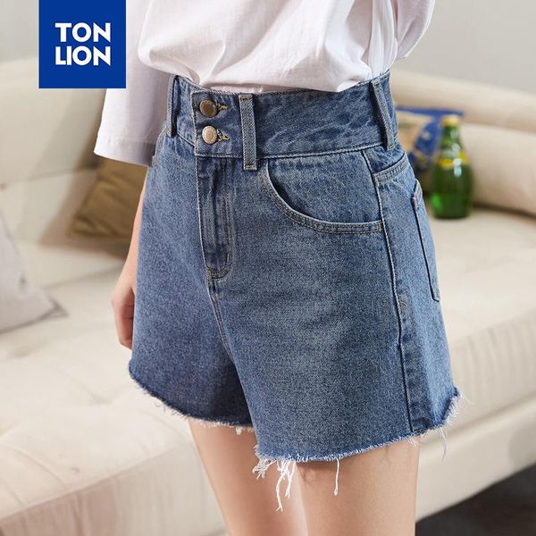 women's jeans tonlion short woman high waist shorts loose light blue women ripped young style pants for grils fashion 2021
women's jeans tonlion short woman high waist shorts loose light blue women ripped young style pants for grils fashion 2021