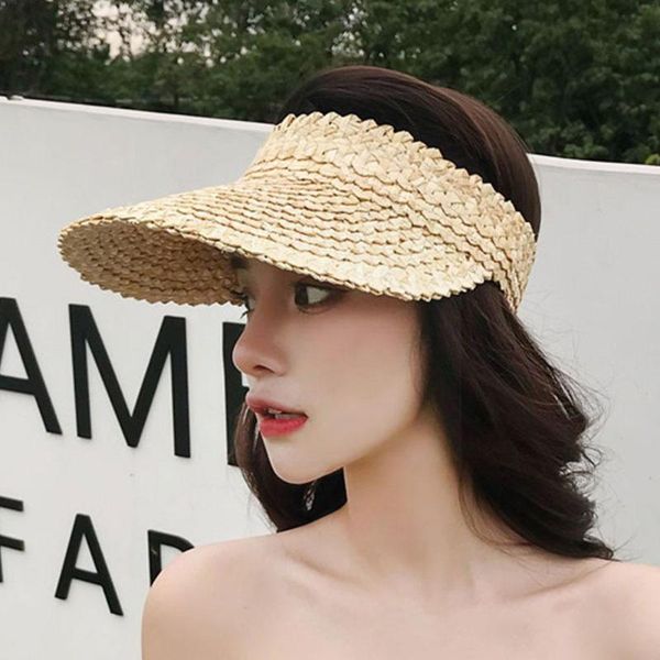 wide brim hats women handmade straw hat sun visor sunscreen lady beach holiday women's caps fashion uv protection accessories, Blue;gray
wide brim hats women handmade straw hat sun visor sunscreen lady beach holiday women's caps fashion uv protection accessories, Blue;gray