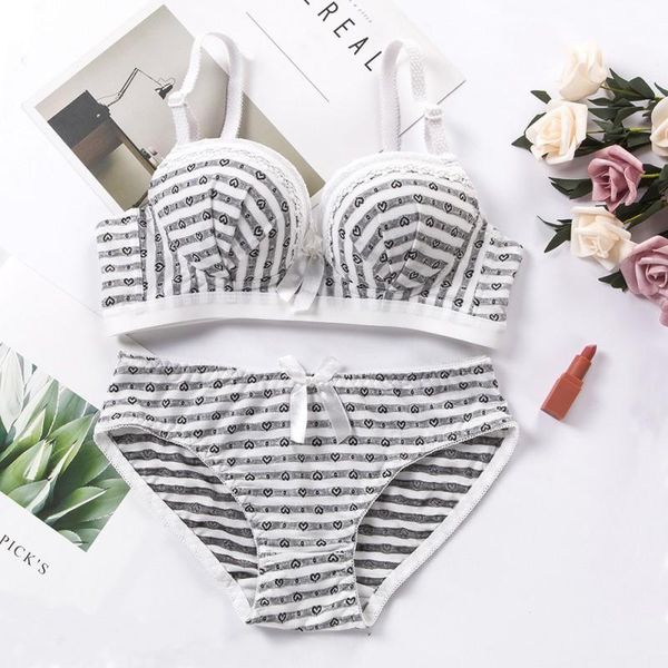 bras sets women striped print fashion bow bra lace push up underwear set, Red;black
bras sets women striped print fashion bow bra lace push up underwear set, Red;black