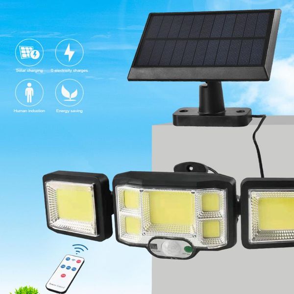 solar lamps 192led/cob wall light outdoors induction three-head courtyard waterproof lamp street garden decor spotlights
solar lamps 192led/cob wall light outdoors induction three-head courtyard waterproof lamp street garden decor spotlights