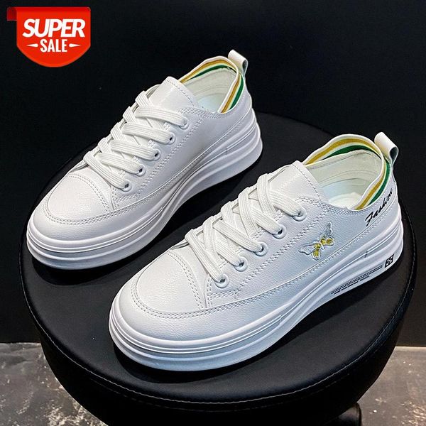 2020 spring surface white casual breathable flats fashion lace-up sneakers women vulcanized shoes leather platform shoes autumn #zd3e
2020 spring surface white casual breathable flats fashion lace-up sneakers women vulcanized shoes leather platform shoes autumn #zd3e