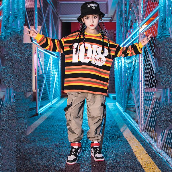 children hip-hop dance costume kids stage girls jazz dance suit loose pants performance clothes children street clothing, Black;red
children hip-hop dance costume kids stage girls jazz dance suit loose pants performance clothes children street clothing, Black;red