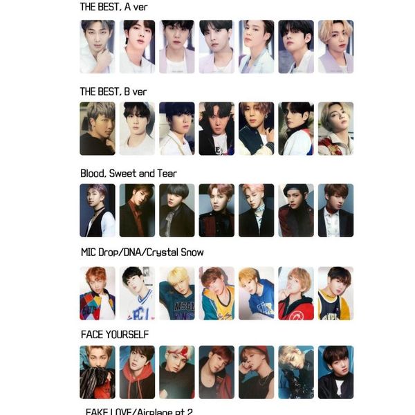 wall stickers kpop bangtan boys the face yourself mini pocard memebers paper lomo cards posters premium po fan collection
wall stickers kpop bangtan boys the face yourself mini pocard memebers paper lomo cards posters premium po fan collection