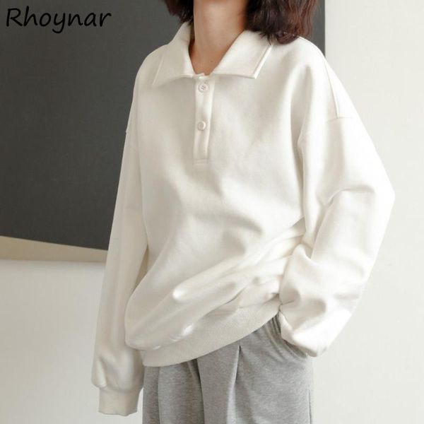 women's hoodies & sweatshirts women preppy simple fashion solid turn-down collar long sleeve college sweet plus velvet korean style fem, Black
women's hoodies & sweatshirts women preppy simple fashion solid turn-down collar long sleeve college sweet plus velvet korean style fem, Black