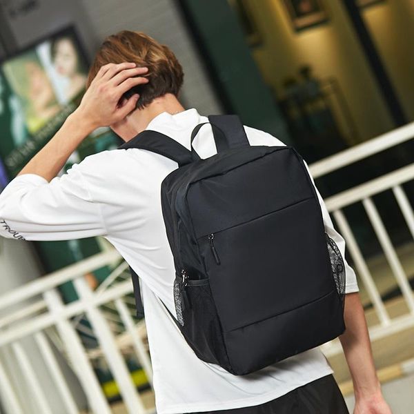 backpack simple computer men's business travel bag fashion trend junior middle school student schoolbag
backpack simple computer men's business travel bag fashion trend junior middle school student schoolbag