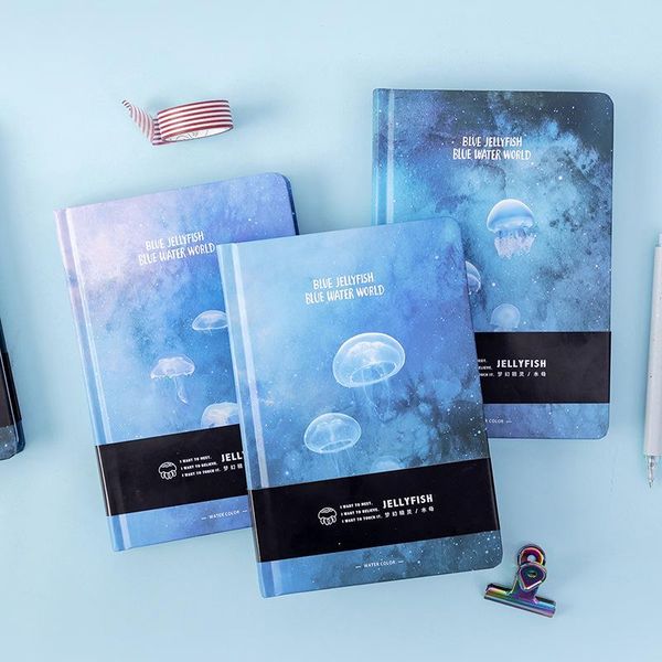 notepads creative blue jellyfish notebook a5 blank color art drawing papers journal hard cover note book korean stationery gifts, Purple;pink
notepads creative blue jellyfish notebook a5 blank color art drawing papers journal hard cover note book korean stationery gifts, Purple;pink