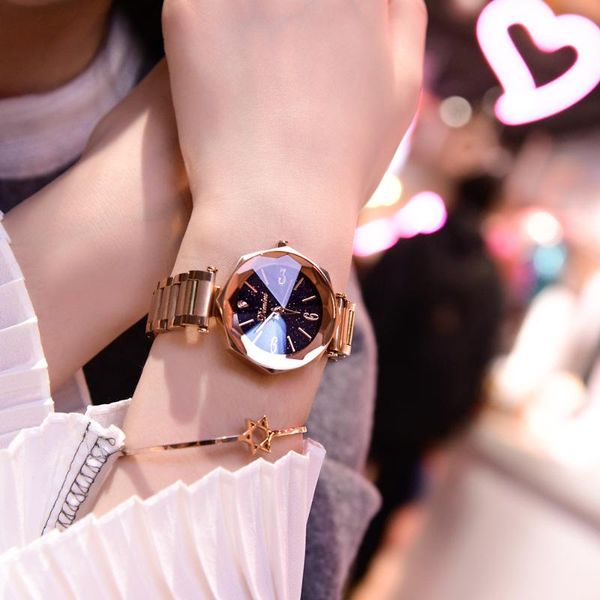 wristwatches 2021 luxury rose gold women watches fashion ladies dress watch causal clock female stainless steel, Slivery;brown
wristwatches 2021 luxury rose gold women watches fashion ladies dress watch causal clock female stainless steel, Slivery;brown