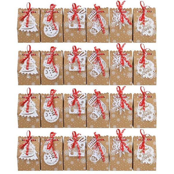 gift wrap 24pcs kraft paper christmas candy sweets bags empty with drawstring and decoration tags for xmas party favours presents
gift wrap 24pcs kraft paper christmas candy sweets bags empty with drawstring and decoration tags for xmas party favours presents