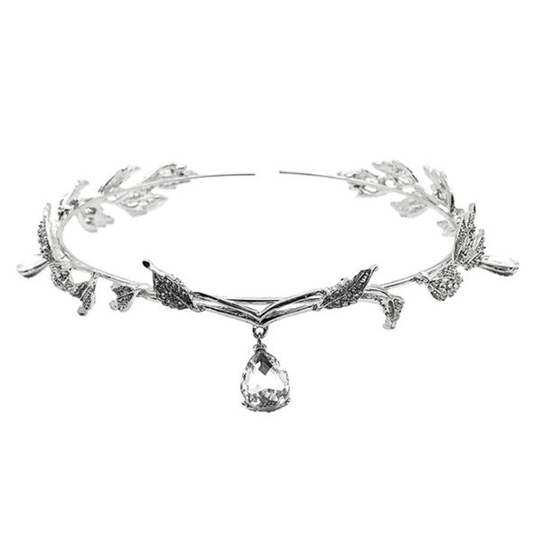 hair clips & barrettes 1pc leaf bride crown crystal pendant headband wedding accessories, Golden;silver
hair clips & barrettes 1pc leaf bride crown crystal pendant headband wedding accessories, Golden;silver