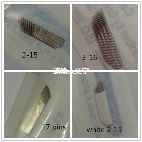 50 pcs 2 row 15 needle permanent makeup eyebrow tatoo blade microblading needles for 3d embroidery manual tattoo pen machine
50 pcs 2 row 15 needle permanent makeup eyebrow tatoo blade microblading needles for 3d embroidery manual tattoo pen machine