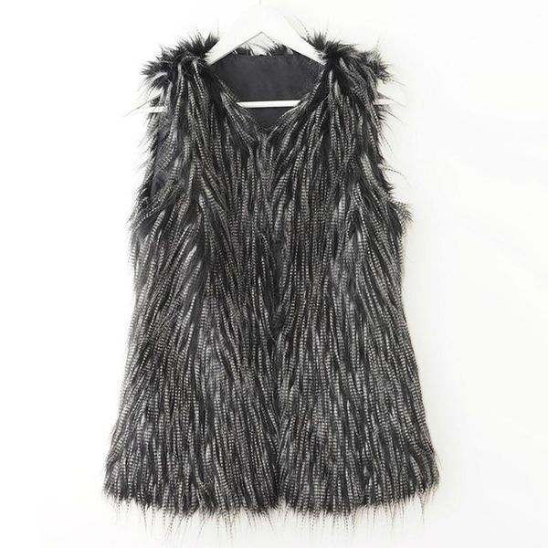 plush faux fur vest coat ladies elegant sleeveless fluffy warm jacket 2021 autumn winter fashion casual v neck waistcoat 3xl, Black
plush faux fur vest coat ladies elegant sleeveless fluffy warm jacket 2021 autumn winter fashion casual v neck waistcoat 3xl, Black