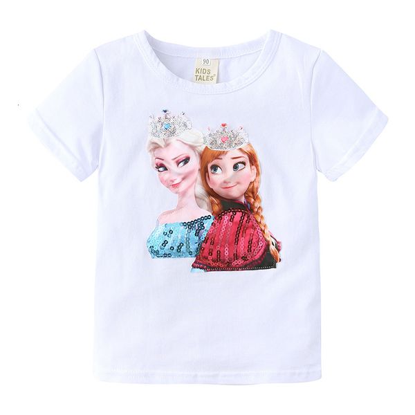 sleeve 2021 summer flashing new children's short korean ice snow girl's t-shirt cotton cartoon top, Black;white
sleeve 2021 summer flashing new children's short korean ice snow girl's t-shirt cotton cartoon top, Black;white