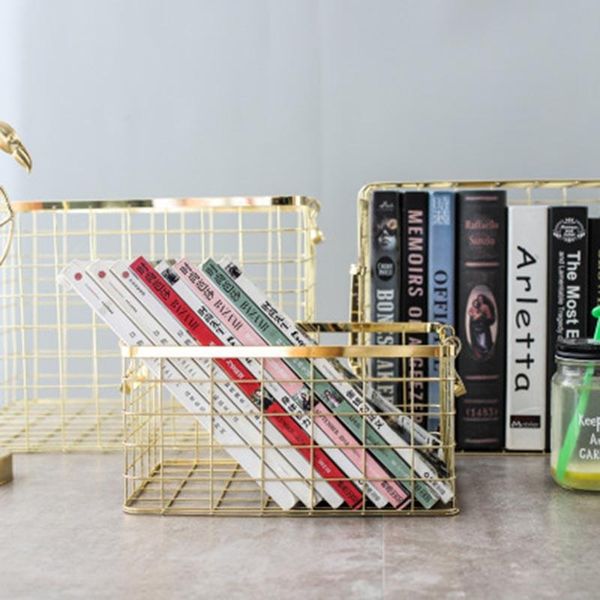 storage baskets nordic metal rose gold basket home office desk book magazine kitchen bathroom sundries organizer
storage baskets nordic metal rose gold basket home office desk book magazine kitchen bathroom sundries organizer