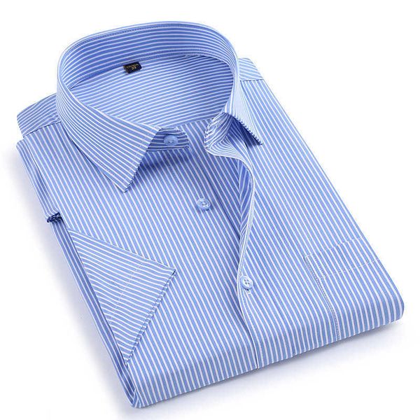 summer short sleeve turndown collar easy care non-iron regular fit striped / plaid business men casual shirts 210721, White;black
summer short sleeve turndown collar easy care non-iron regular fit striped / plaid business men casual shirts 210721, White;black