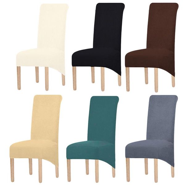 chair covers high back xl size knitted jacquard stretchable for dining chairs wedding banquet party protective slipcover
chair covers high back xl size knitted jacquard stretchable for dining chairs wedding banquet party protective slipcover