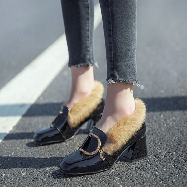 dress shoes woman slacker shoes women's version one foot peas with flat soles casual single boots women flue, Black
dress shoes woman slacker shoes women's version one foot peas with flat soles casual single boots women flue, Black