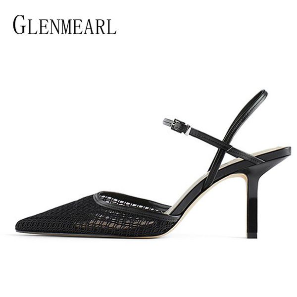 sandals summer women black mesh stiletto high heels pointed toe buckle party dress shoes plus size 40 2021 luxury fashion
sandals summer women black mesh stiletto high heels pointed toe buckle party dress shoes plus size 40 2021 luxury fashion