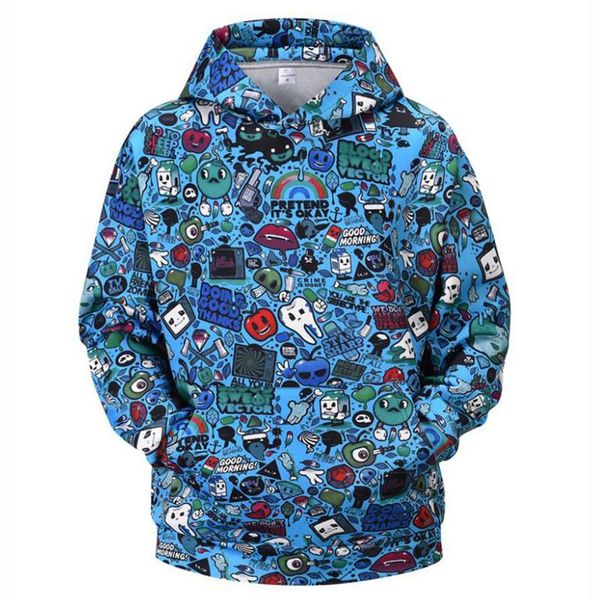 men's hoodies & sweatshirts moruancle fashion graffiti with hood hi street cartoon painted pullover graphic hoody clothing, Black
men's hoodies & sweatshirts moruancle fashion graffiti with hood hi street cartoon painted pullover graphic hoody clothing, Black