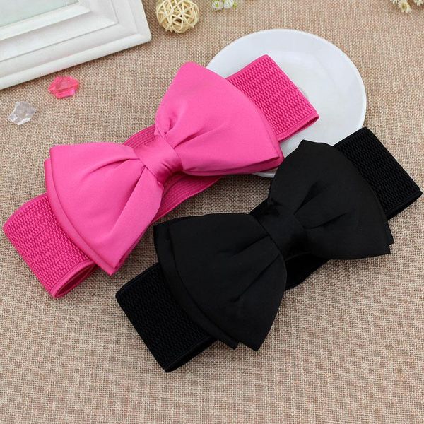belts 65cm ladies elastic waistband chiffon big bow for women girdle female dress clothing accessories belt, Black;brown
belts 65cm ladies elastic waistband chiffon big bow for women girdle female dress clothing accessories belt, Black;brown