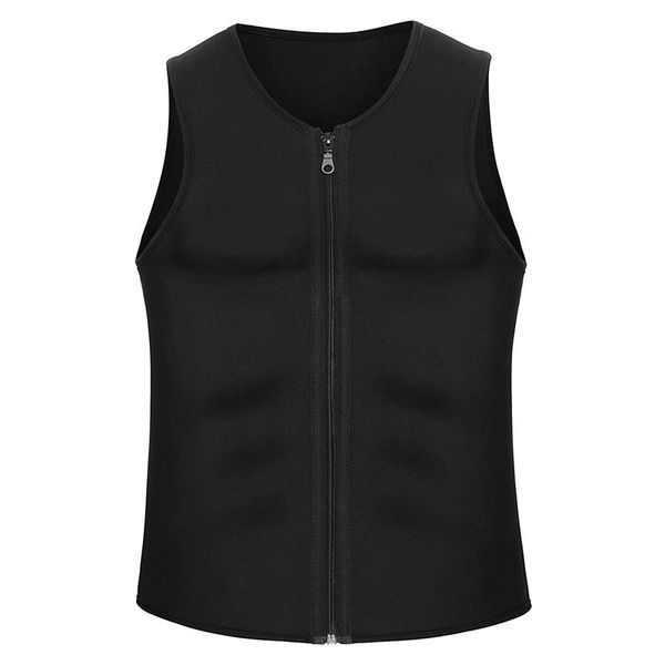 running jerseys -sauna vest for men waist trainer sauna sport fitness gym workout tank top, Black;blue
running jerseys -sauna vest for men waist trainer sauna sport fitness gym workout tank top, Black;blue