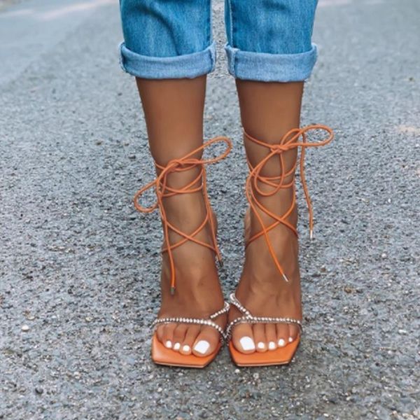 women's 2021 gladiator sandals women crystal flip flop woman ankle strap high heel ladies square toe slide female shoes big size, Black
women's 2021 gladiator sandals women crystal flip flop woman ankle strap high heel ladies square toe slide female shoes big size, Black