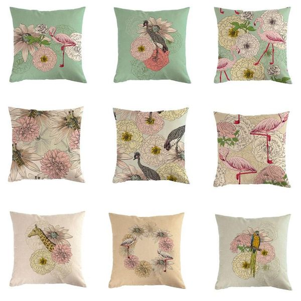 cushion/decorative pillow pillowcase plant flamingo parrot giraffe printed cushion cover sofa cushions cases polyester home decor covers
cushion/decorative pillow pillowcase plant flamingo parrot giraffe printed cushion cover sofa cushions cases polyester home decor covers