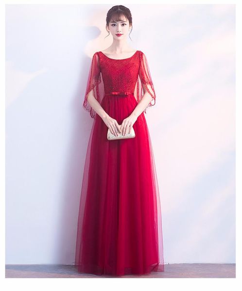 ethnic clothing novelty o-neck lady improved wedding party cheongsam 2021 full length elegant bride dress beaded qipao oversize 3xl, Red
ethnic clothing novelty o-neck lady improved wedding party cheongsam 2021 full length elegant bride dress beaded qipao oversize 3xl, Red