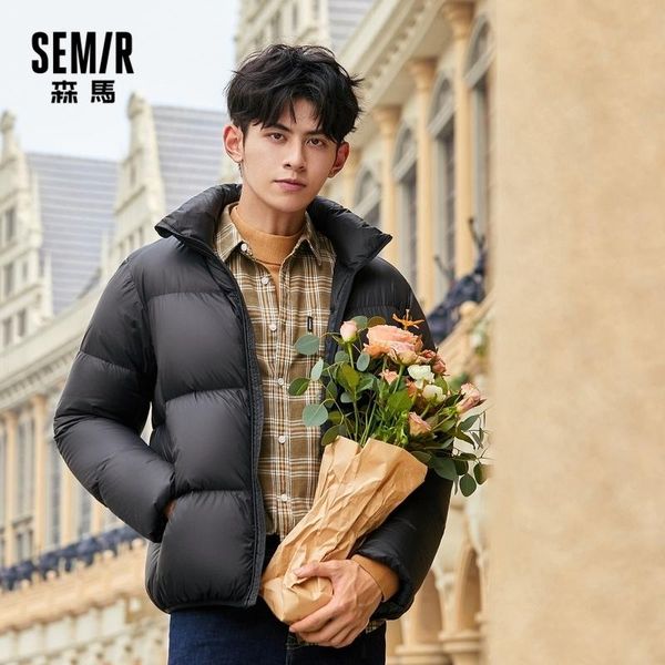 men's down & parkas semir lightweight jacket men short 2021 winter man loose brand couple thick coat clothes, Black
men's down & parkas semir lightweight jacket men short 2021 winter man loose brand couple thick coat clothes, Black