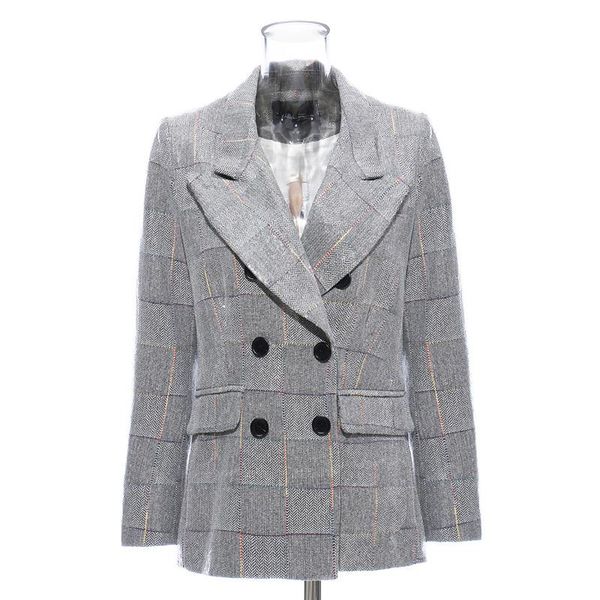 women's suits & blazers heavy industry beaded plaid multi craft suit fashion coat blazer, White;black
women's suits & blazers heavy industry beaded plaid multi craft suit fashion coat blazer, White;black